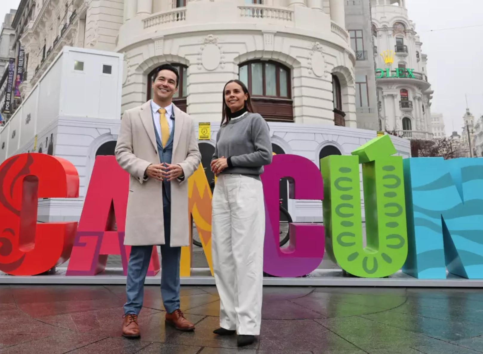 Ana Paty Peralta promociona Cancún en la Fitur 2025